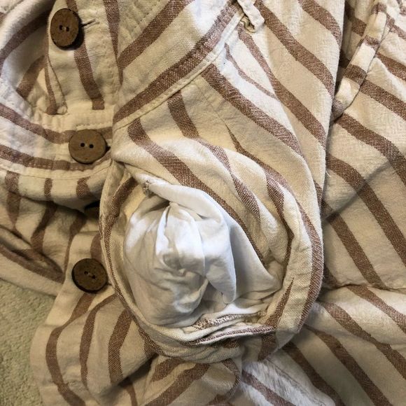 Garage bib dress button down size M - Picture 7 of 9